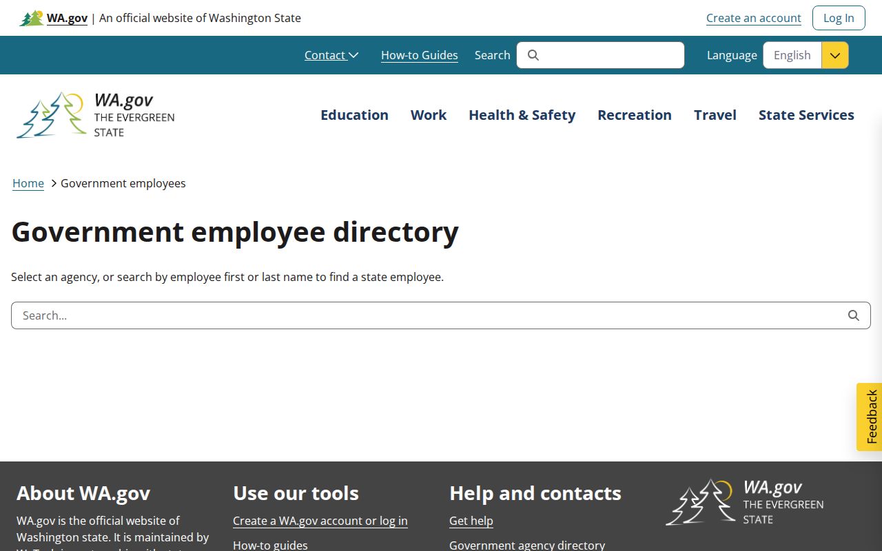 Kirkland people directories Washington employee contact search